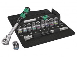 Wera 8006 SC 1 Zyklop Hybrid Metric Socket Set of 13 Metric 1/2in Drive £189.99